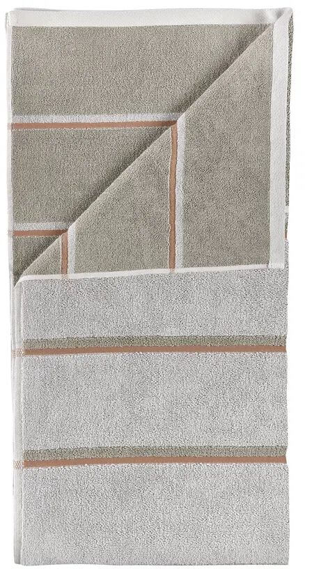 Zone Denmark Sauna törölköző 140x70 cm pamut szürke 37610