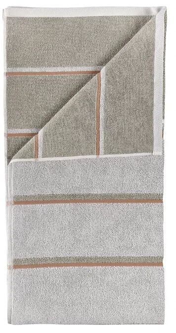Zone Denmark Sauna törölköző 100x50 cm pamut szürke 37609