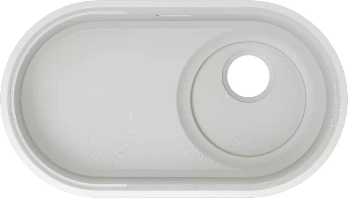 Blanco Oovalon gránit mosogató 75.6x43 cm fehér 527990