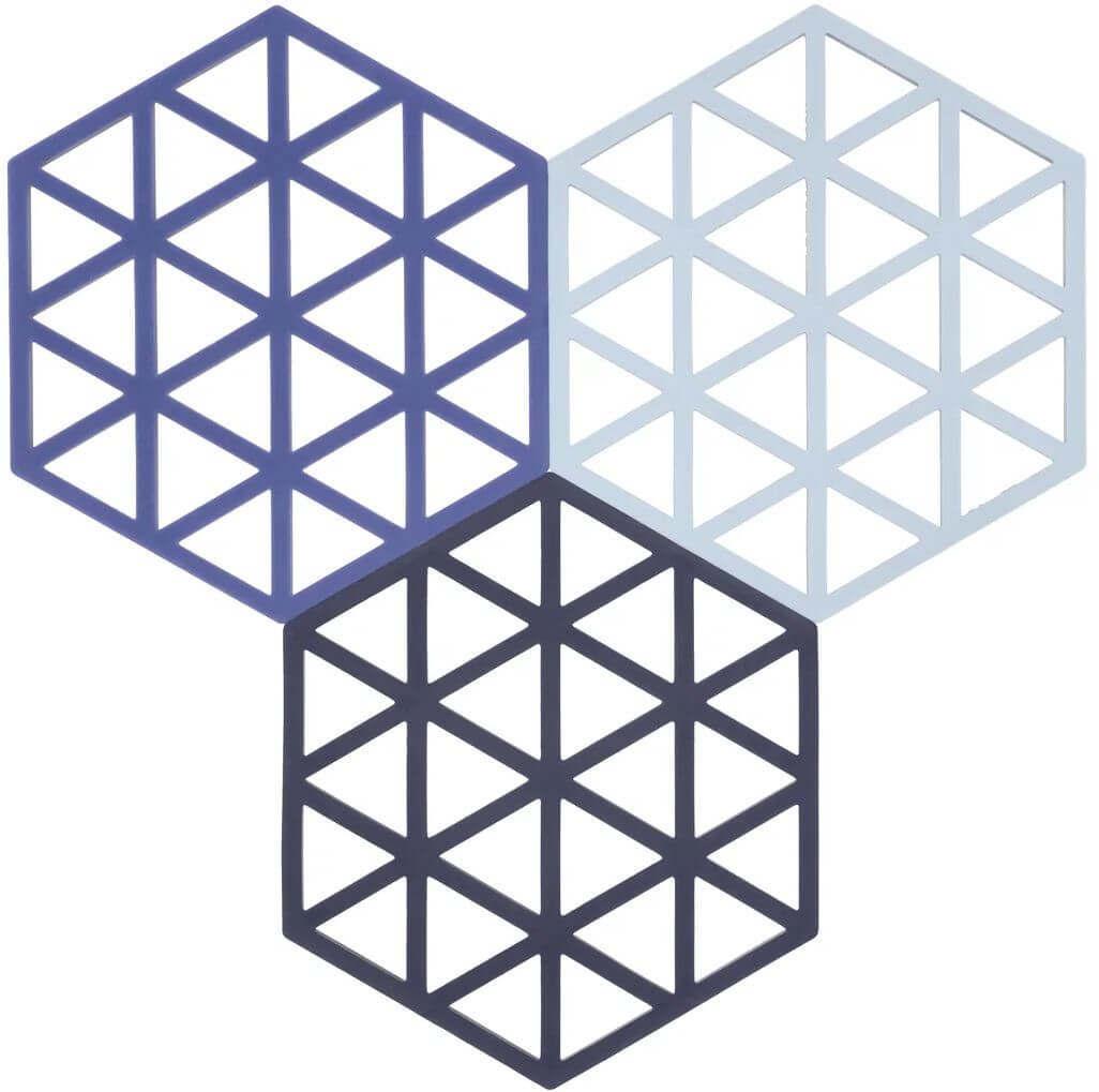 Zone Denmark Triangles konyhai állvány xx cm kék 36858