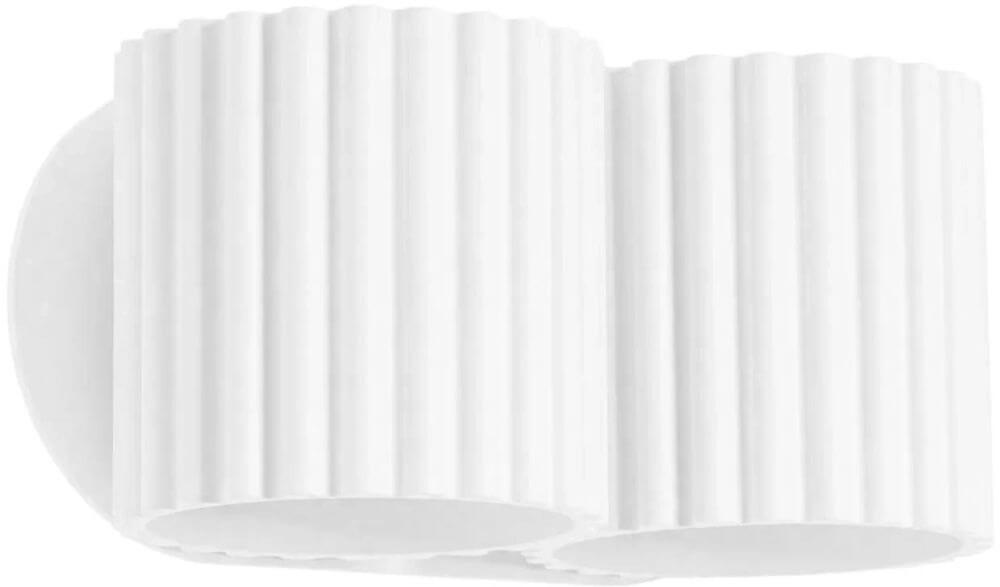 Sollux Lighting Aura oldalfali lámpa 2x8 W fehér SL.2596
