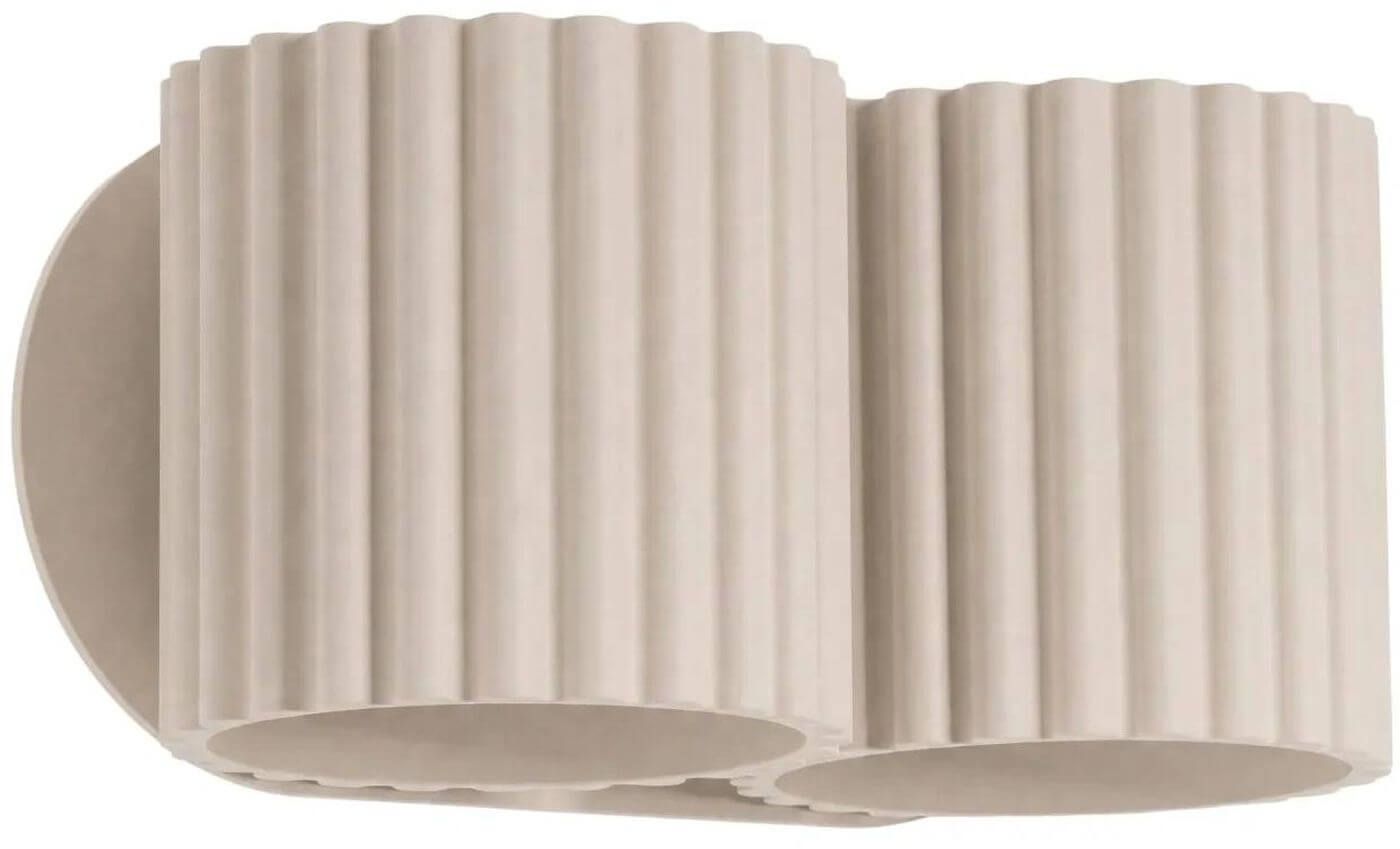 Sollux Lighting Aura oldalfali lámpa 2x8 W szürke SL.2603