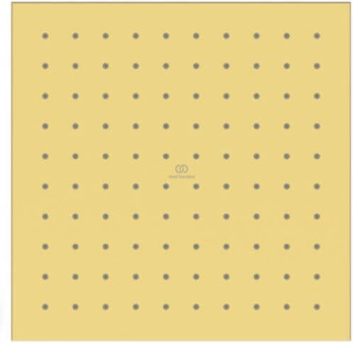 Ideal Standard Idealrain fejzuhany 25x25 cm négyzet arany A8555A2