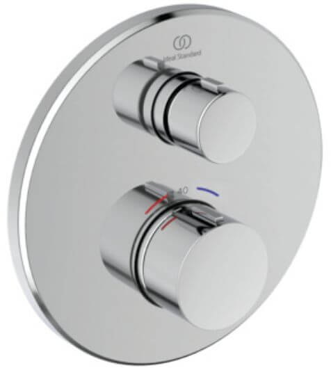Ideal Standard Ceratherm Navigo zuhanycsaptelep süllyesztett z termosztáttal króm A8578AA
