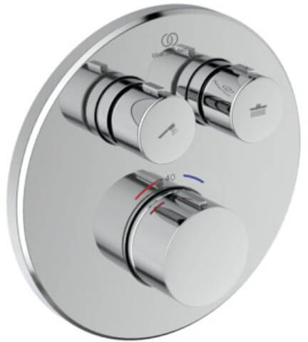 Ideal Standard Ceratherm Navigo zuhanycsaptelep süllyesztett z termosztáttal króm A8579AA