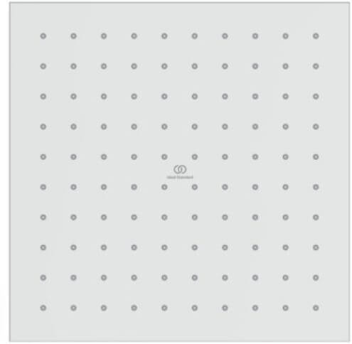 Ideal Standard Idealrain fejzuhany 25x25 cm négyzet króm A8555AA