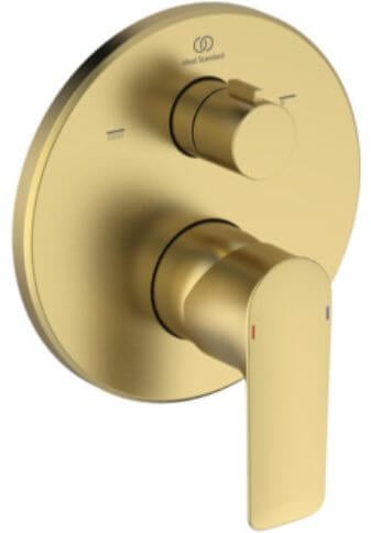 Ideal Standard Connect Air kád és zuhany csaptelep süllyesztett arany A8741A2