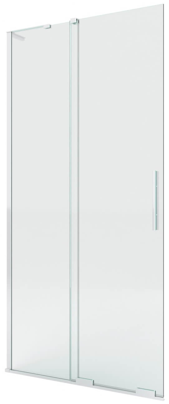 New Trendy Smart zuhanykabin fal walk-in 90 cm króm fényes/átlátszó üveg EXK-4086-WL