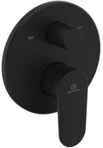 Ideal Standard Cerafine kád és zuhany csaptelep süllyesztett fekete A8573XG