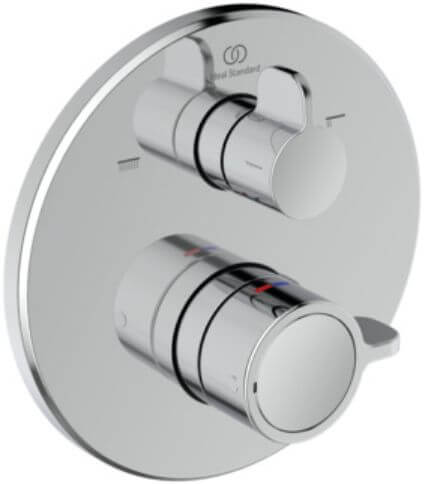 Ideal Standard Ceraplus kád és zuhany csaptelep süllyesztett z termosztáttal króm A8593AA