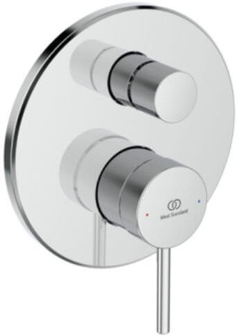 Ideal Standard Ceraline kád és zuhany csaptelep süllyesztett króm A8567AA