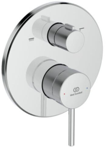 Ideal Standard Ceraline kád és zuhany csaptelep süllyesztett króm A8568AA