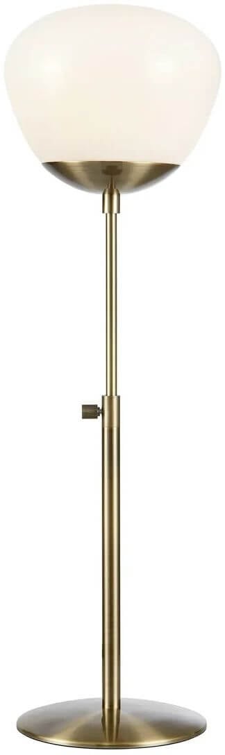 Markslöjd Rise asztali lámpa 1x40 W fehér-sárgaréz 108546