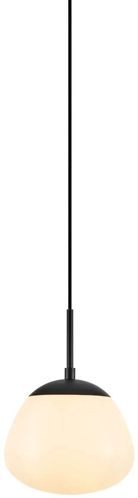 Markslöjd Rise függőlámpa 1x40 W fehér-fekete 108547