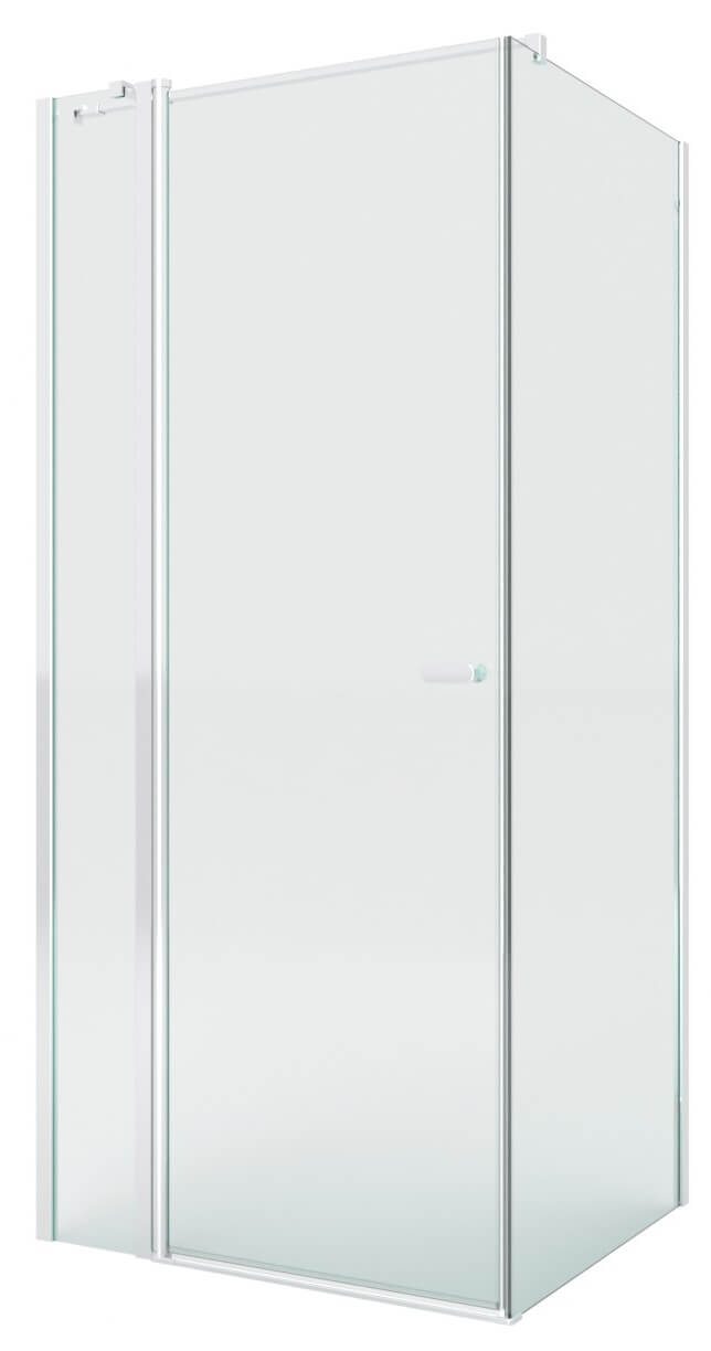 New Trendy New Soleo zuhanykabin 90x80 cm négyszögletes króm fényes/átlátszó üveg K-0394-WP
