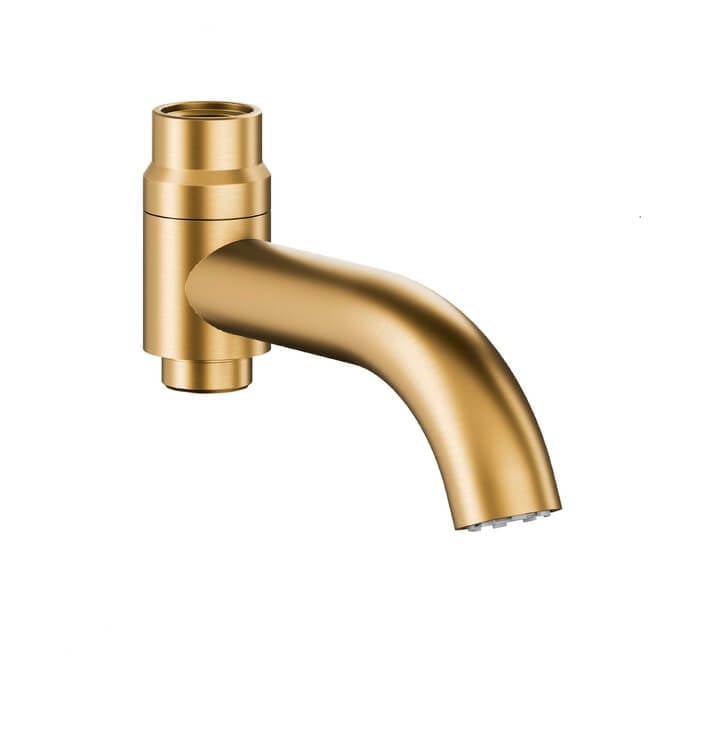KFA Armatura Moza Brushed Light Gold kifolyócső csaptelep fürdőkádhoz arany 835-670-39