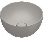 Catalano Sfera mosdótál 32x32 cm kerek mosdótálak szürke/kő matt 0523320032