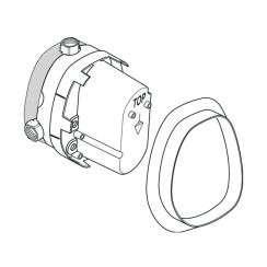 Ideal Standard Marc Newson falsík alatti csaptelep elem A2353NU