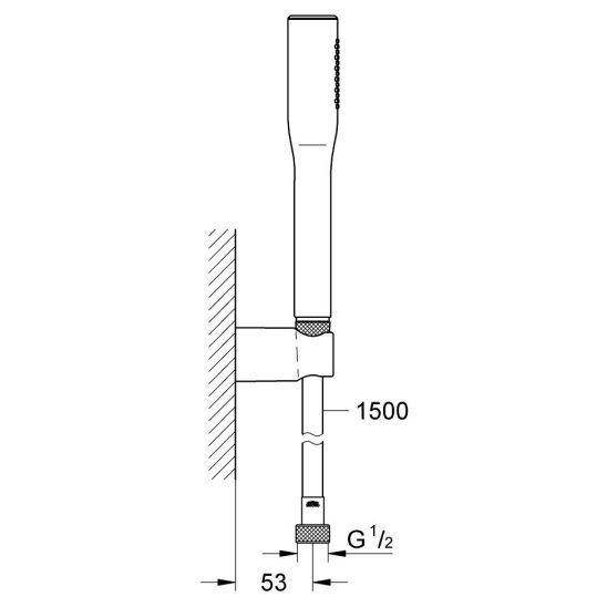 Készlet kád és zuhany csaptelep Grohe Grohtherm 800 34567000, zuhany készlet Grohe Euphoria 27369000