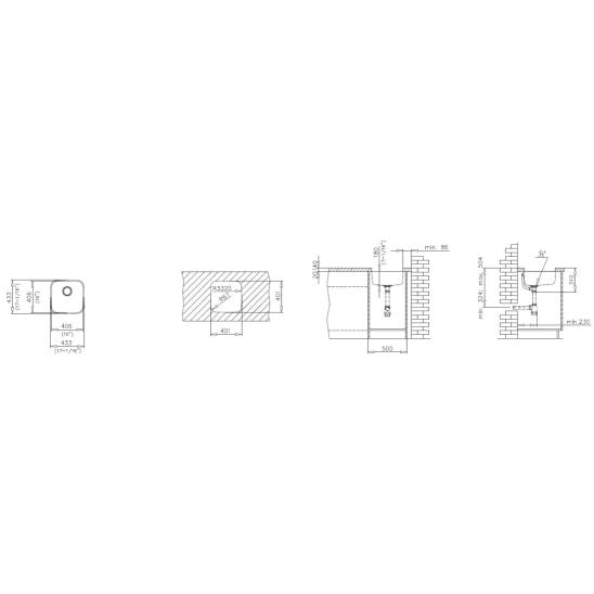 Készlet konyhai csaptelep Hansgrohe Focus M41 31806000, acél mosogató Teka Be 10125005