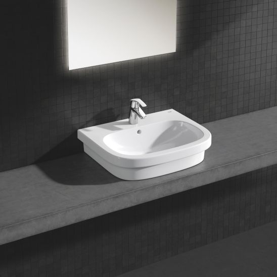 Készlet mosdótál Grohe Euro Ceramic 39335000, mosdócsaptelep Grohe Eurosmart 33265002