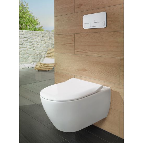 Készlet combi-Pack készlet deszkával Villeroy & Boch Subway 2.0 5614R2R1, beépíthető keret Villeroy & Boch ViConnect 92246100, 92249061