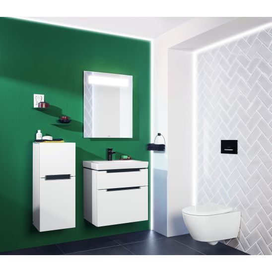 Készlet combi-Pack készlet deszkával Villeroy & Boch Subway 2.0 5614R2R1, beépíthető keret Villeroy & Boch ViConnect 92246100, 92249061