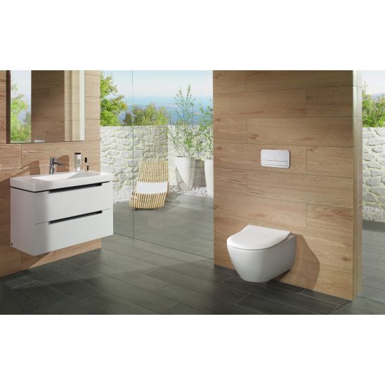 Készlet combi-Pack készlet deszkával Villeroy & Boch Subway 2.0 5614R201, beépíthető keret Villeroy & Boch ViConnect 92246100, 92249061