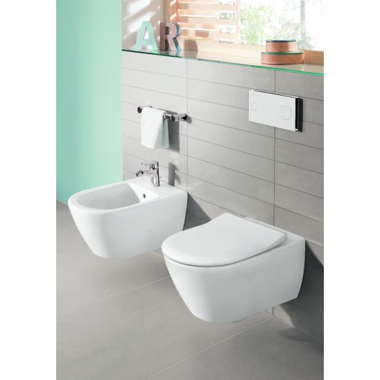 Készlet combi-Pack készlet deszkával Villeroy & Boch Subway 2.0 5614R201, beépíthető keret Villeroy & Boch ViConnect 92246100, 92249061