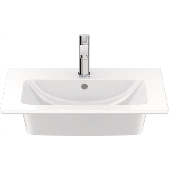 Készlet szekrény Duravit L-Cube LC624002222, mosdótál Duravit ME by Starck 2336630000