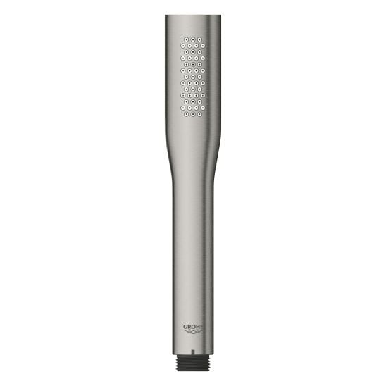Készlet fejzuhany karral Grohe Rainshower 26558DC0, kád és zuhany csaptelep Grohe Lineare 24064DC1, 26658DC0, 27400DC0, 28362DC1