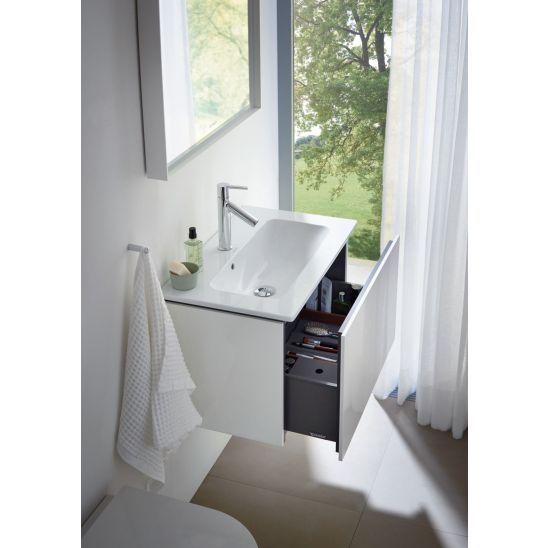 Készlet szekrény Duravit Brioso BR411002222, mosdótál Duravit ME by Starck 2342630000