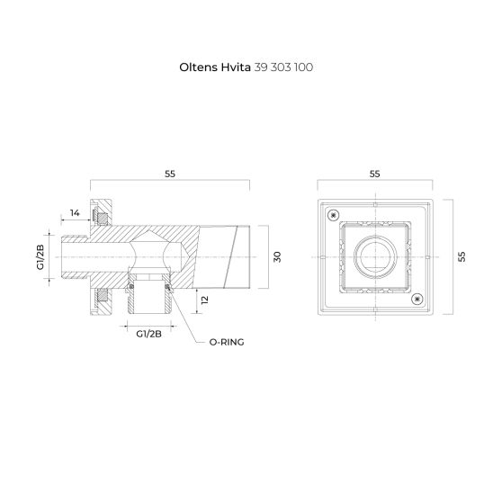 Készlet kád és zuhany csaptelep Oltens Gota 34101100, fejzuhany Oltens Sondera 37003100, 39401100, 39303100, 37103100, 37200100