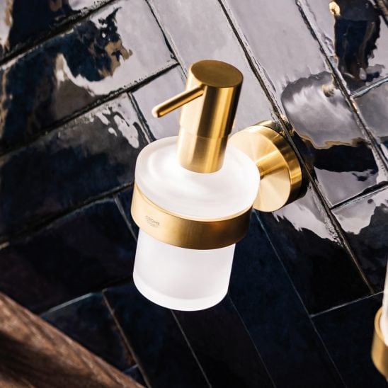 Készlet öblítő gomb Grohe Skate 38732GN0, WC kefe Grohe Essentials 40374GN1, 40367GN1, 40369GN1, 40365GN1, 40394GN1, 40364GN1