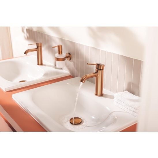Készlet mosdócsaptelep Grohe Essence 23590DL1, mosdó dugó Grohe 65807DL0