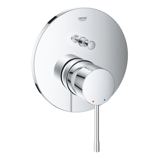 Készlet kád és zuhany csaptelep Grohe Essence 24058001, fejzuhany Grohe Vitalio Start Shower System 26815000, 35600000, 27851000, 26962001, 2794610E, 28741002