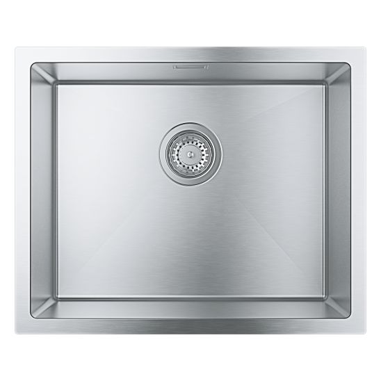 Készlet kezdőkészlet konyhai csapteleppel Grohe Blue 31539000, acél mosogató Grohe K700 31726SD0