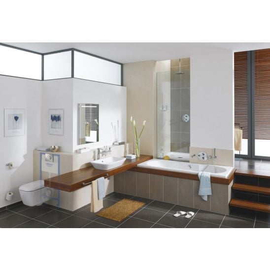 Készlet beépíthető keret Grohe Rapid SL 38827000, WC csésze Oltens Jog 42501000, 45101000