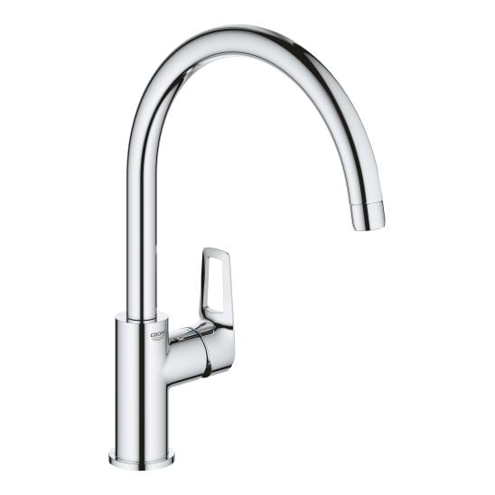 Készlet gránit mosogató Grohe K400 31639AP0, konyhai csaptelep Grohe Bauloop 31368001