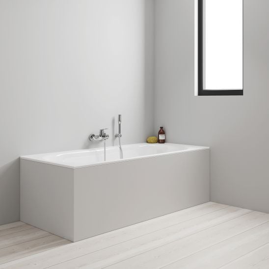 Készlet zuhany készlet Grohe Euphoria 27421002, kád és zuhany csaptelep Grohe Eurosmart Cosmopolitan 32831000