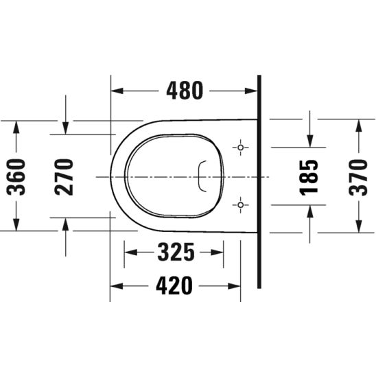 Készlet beépíthető keret Duravit DuraSystem WD1011000000, WC csésze lassú záródású ülőkével Duravit D-Neo 45870900A1, WD5001031000