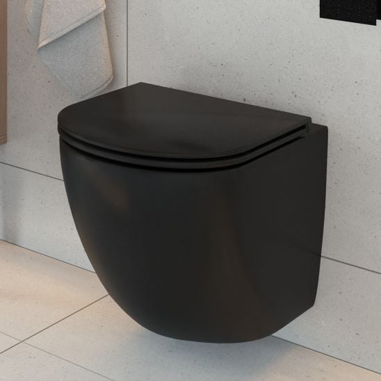 Készlet WC csésze Oltens Hamnes 42021300, WC ülőke Oltens Hamnes 45100300