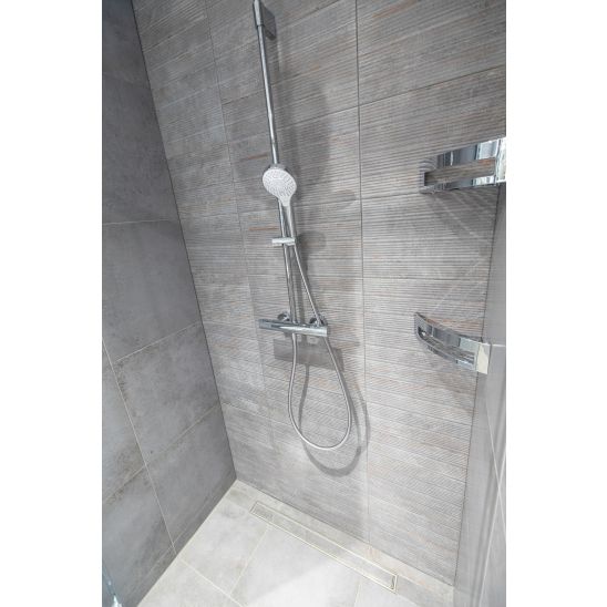 Készlet lineáris lefolyótest ACO ShowerDrain C 9010.88.22, lineáris lefolyó rács ACO ShowerDrain C 9010.88.82, 9010.88.56