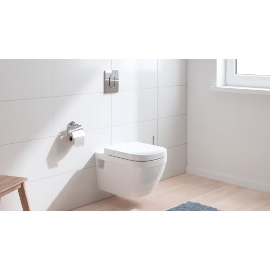 Készlet WC csésze Grohe Euro Ceramic 39703000, süllyesztett keret gombbal és tömítéssel Grohe Solido 39930000