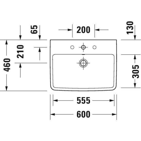 Készlet szekrény Duravit No. 1 N14381018180000, mosdótál Duravit No. 1 23756000002