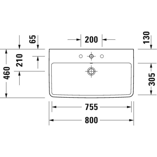 Készlet szekrény Duravit No. 1 N14283018180000, mosdótál Duravit No. 1 23758000002