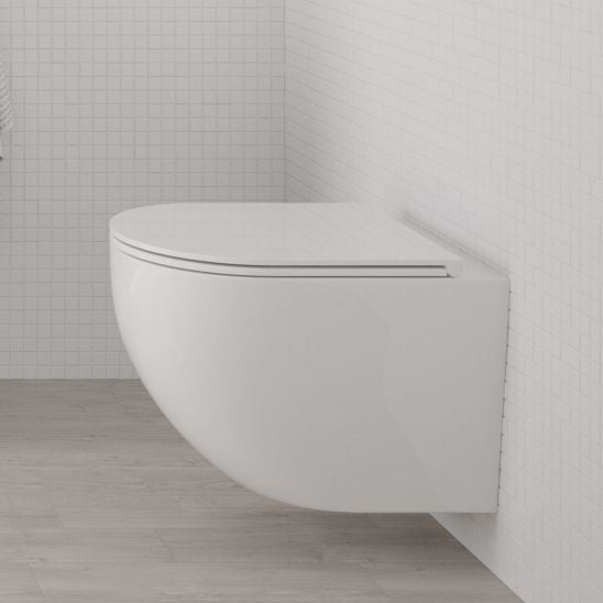 Készlet WC csésze Oltens Hamnes 42019000, WC ülőke Oltens Hamnes 45113000