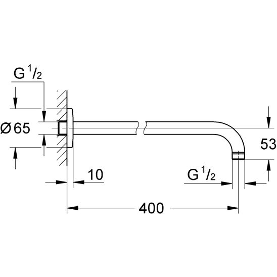 Készlet kád és zuhany csaptelep Grohe Start 23558002, fejzuhany Grohe Vitalio Start Shower System 26815000, 27851000, 26962001, 2794610E, 28741002