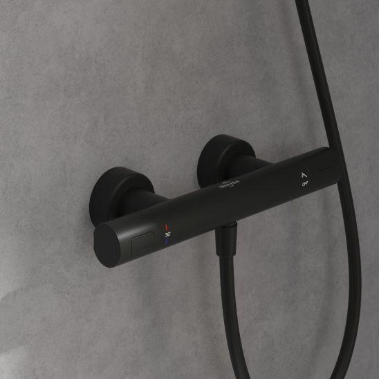 Készlet zuhanycsaptelep Villeroy & Boch Universal Taps & Fittings TVS000017000K5, zuhany készlet Villeroy & Boch Verve Showers TVS109007000K5