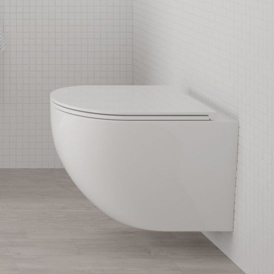 Készlet WC csésze Oltens Hamnes 42524000, beépíthető keret Tece Base 9400407, 45113000, 9.240.400